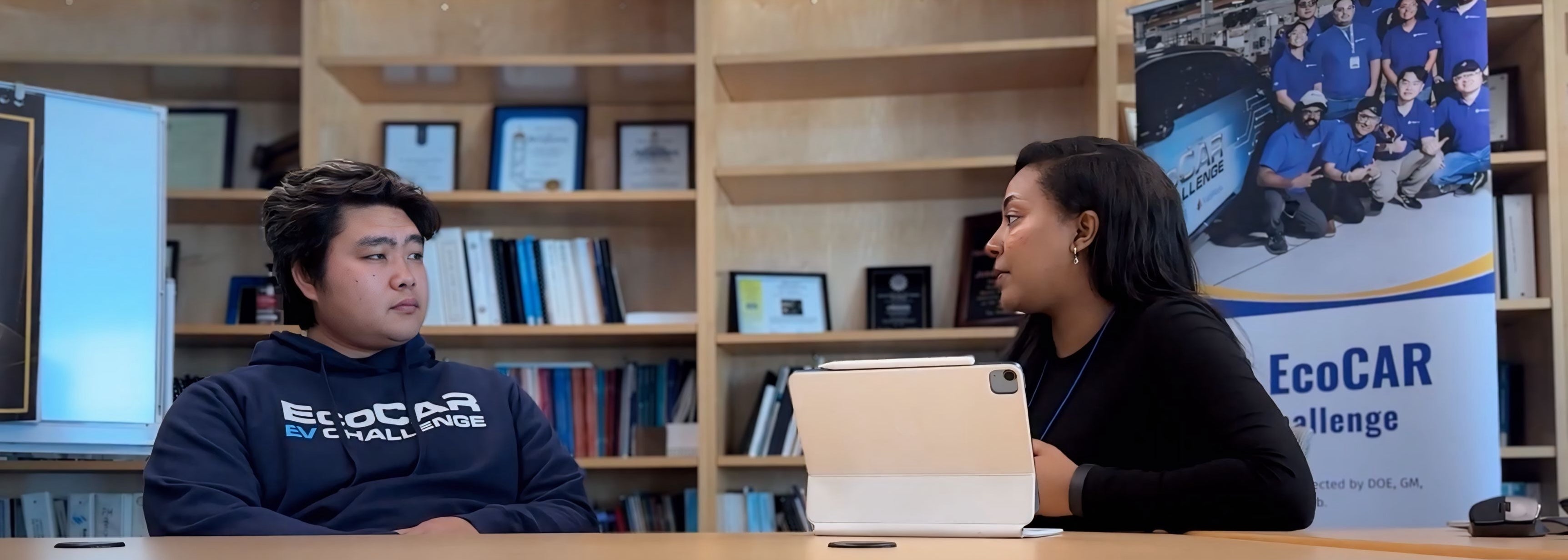 Semaria Kebede and Edison Li 