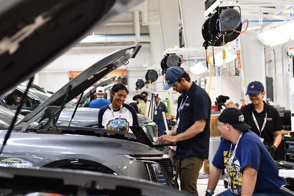 UCRUCR EcoCAR Team Competes in Year 3 Challenge in Yuma, AZ