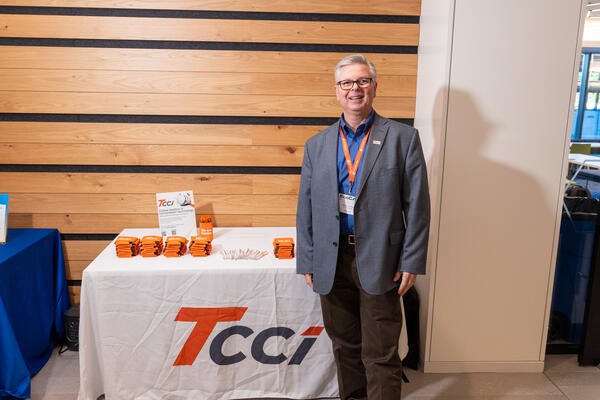 TCCI at the Sponsors Social at the fall worksop