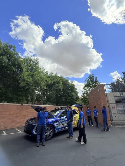 EcoCAR UCR at Highlanders day